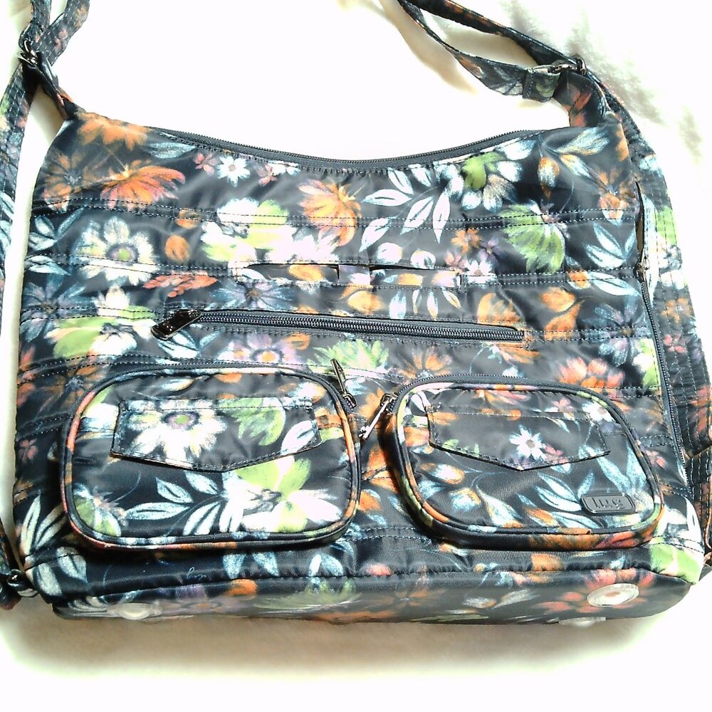 Lug Zipliner in Bloom Navy in EXCELLENT Condition
